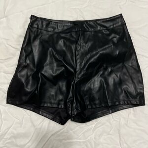 Leather Shorts